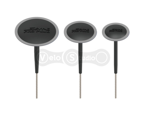 Набор для ремонта безкамерки LEZYNE TUBELESS PRO PLUGS чорний Y17