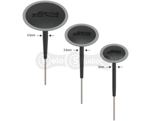 Набор для ремонта безкамерки LEZYNE TUBELESS PRO PLUGS чорний Y17