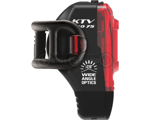 Комплект фари та мигалки Lezyne Classic Drive / KTV Pro чорний 500/75 люмен Y13