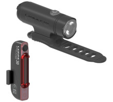 Комплект фари та мигалки Lezyne Classic Drive/ Stick чорний 500/30 люмен Y14