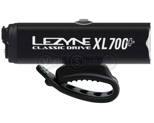 Передня фара LEZYNE CLASSIC DRIVE XL 700+ FRONT чорна матова 700 люмен Y17