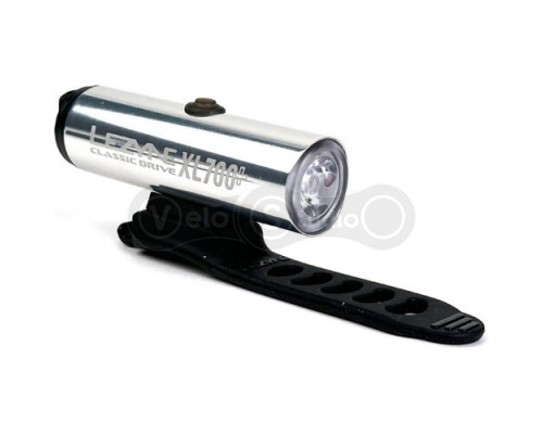 Передня фара LEZYNE CLASSIC DRIVE XL 700+ FRONT срібляста 700 люмен Y18