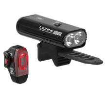 Комплект фара и мигалка Lezyne Connect Smart 1000XL / KTV Smart чёрный 1000/75 люмен Y13