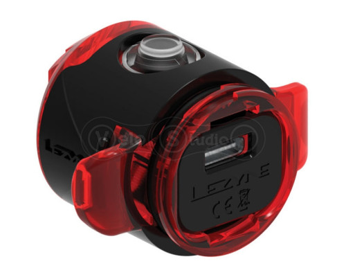 Задняя мигалка Lezyne Femto USB C Drive Rear чёрная 15 люмен Y18