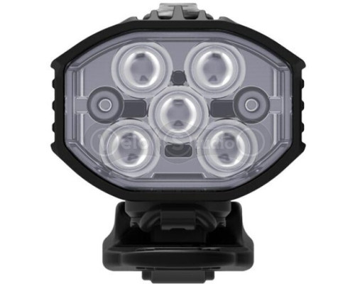 Передняя фара LEZYNE FUSION DRIVE 500+ FRONT чёрная матовая 500 люмен Y17