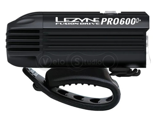 Передняя фара LEZYNE FUSION DRIVE 600+ FRONT чёрная матовая 600 люмен Y17
