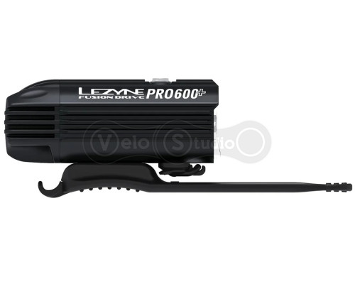 Передняя фара LEZYNE FUSION DRIVE 600+ FRONT чёрная матовая 600 люмен Y17