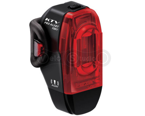 Задняя мигалка LEZYNE KTV DRIVE PRO+ Alert REAR чёрная 150 люмен Y17