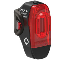 Задняя мигалка LEZYNE KTV DRIVE PRO+ Ai ALERT REAR чёрная 150 люмен Y18