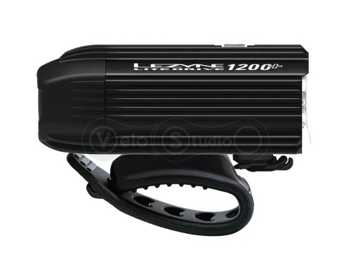 Передня фара LEZYNE LITE DRIVE 1200+ FRONT чорна матова 1200 люмен Y17