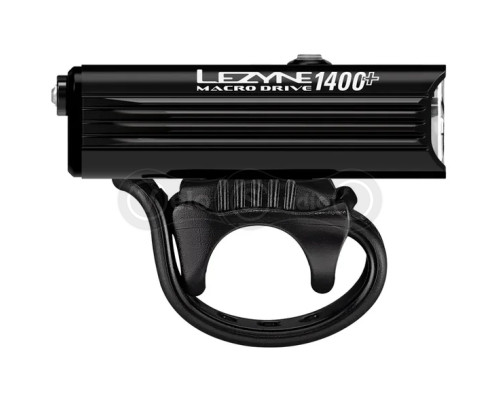 Передня фара LEZYNE MACRO DRIVE 1400+ FRONT чорна матова 1400 люмен Y17