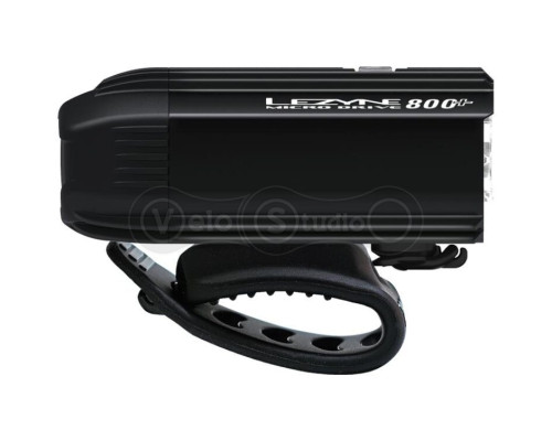 Передня фара LEZYNE MICRO DRIVE 800+ FRONT чорна матова 600 люмен Y17