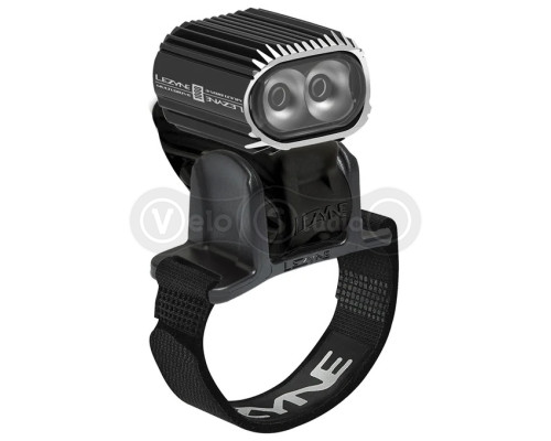 Передняя фара LEZYNE MULTI DRIVE 1000 чёрная 1000 люмен Y13 с креплением на шлем