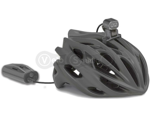 Передняя фара LEZYNE MULTI DRIVE 1000 чёрная 1000 люмен Y13 с креплением на шлем