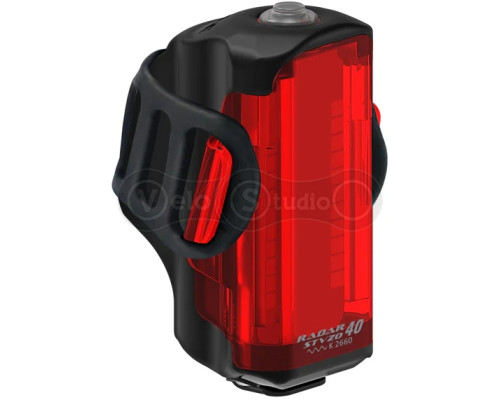 Комплект фара и мигалка с радаром Lezyne Radar React чёрный 1000/250 люмен Y19