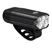 Передня фара Lezyne React Drive чорна матова 1000 люмен Y19 з індикатором наближення