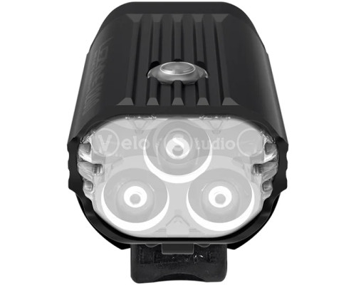 Передня фара Lezyne React Drive чорна матова 1000 люмен Y19 з індикатором наближення