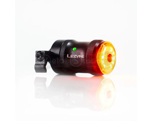 Задня мигалка LEZYNE SADDLE Ai ALERT 250 REAR чорна 250 люмен Y17