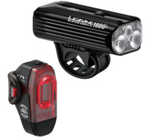 Комплект освітлення LEZYNE SUPER DRIVE 1800+ SMART FRONT LOADED чорний 1800 люмен/150 люмен Y18