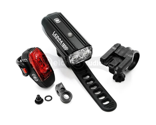 Комплект освещения LEZYNE SUPER DRIVE 1800+ SMART FRONT LOADED чёрний 1800 люмен/150 люмен Y18