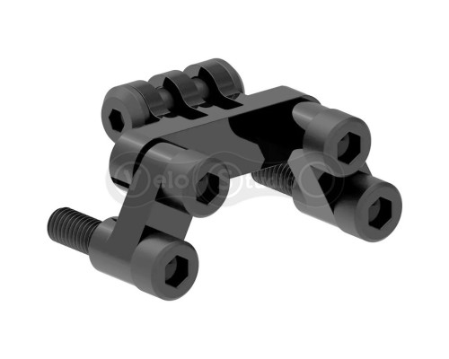 Крепление переднего света на вынос LEZYNE FLEXI STEM MOUNT Go-pro Черный Y18