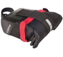 Подседельная сумка LEZYNE MID CADDY красно/чёрная 0,8л Y13