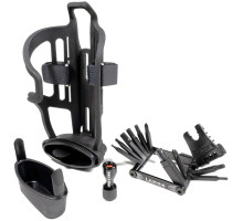 Прапоротримач Lezyne Tubeles Flow Storage з мультитулом V PRO 17 чорний Y14