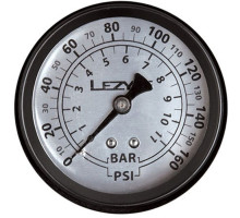 Манометр LEZYNE 160 PSI GAUGE чорний Y14
