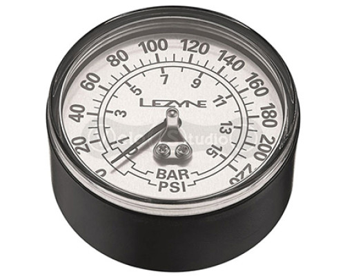 Манометр LEZYNE 220 PSI GAUGE 2.5 серебристый 220PSI Y13