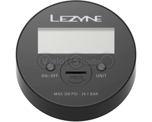 Цифровой манометр LEZYNE 350 PSI DIGITAL GAUGE 3.5 чёрный Y14