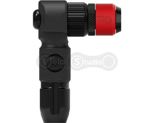 Головка підлогового насоса LEZYNE ABS PRO CLIK CHUCK-BLACK