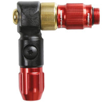 Головка напольного насоса LEZYNE ABS-1 PRO HP CHUCK красная Y13