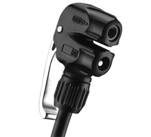 Головка підлогового насоса LEZYNE DUAL VALVE PUMP HEAD чорна Y13