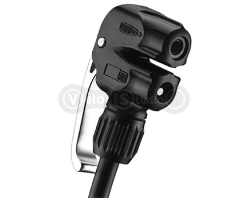 Головка напольного насоса LEZYNE DUAL VALVE PUMP HEAD чёрная Y13