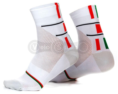 Носки ONRIDE Foot Free Size бело-красные