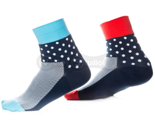 Носки ONRIDE Foot Free Size красно-синие