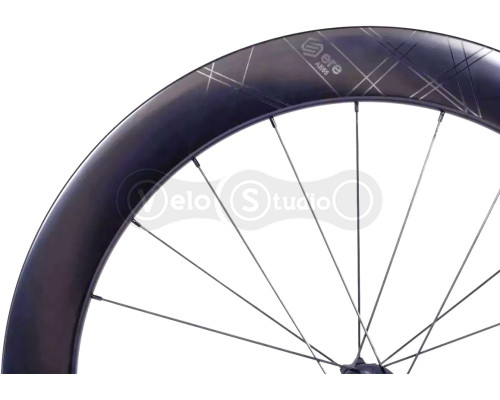 Комплект коліс ERE GENUS II AE65 CARBON, Road 28, 100x12/142x12, CL, HG11, tubeless