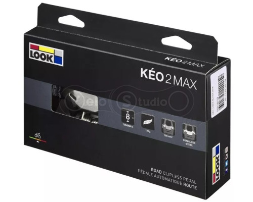 Педали Look KEO 2 MAX Carbon Pro Team Edition, карбон, черные