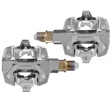 Педалі Look X-TRACK POWER DUAL, вимірювач потужності, сріблясті