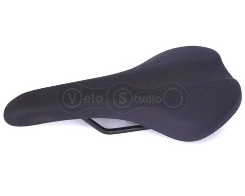 Седло Green Cycle GCS-2603, 275мм x 150мм, стальные рейлы, черное