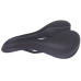 Седло Green Cycle GCS-2604, 280мм x 180мм, стальные рейлы, черное