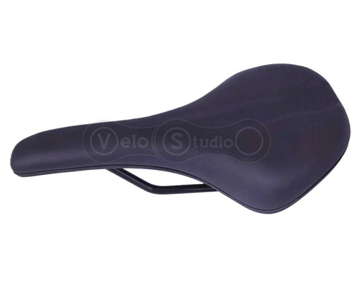 Седло Green Cycle GCS-2606, 270мм x 145мм, стальные рейлы, черное