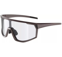 Велоокуляри Green Cycle BARK з фотохромною лінзою, темно-коричневі