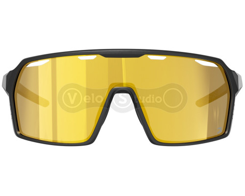 Велоочки Green Cycle RAYNOX с зеркальной линзой, черные