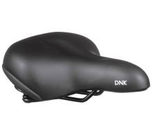 Сідло DNK Base 50, сталеві рамки, 249x208 мм, пружини, чорний
