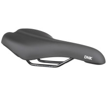 Сідло DNK Base 30, сталеві рамки, 267x165 мм, чорне