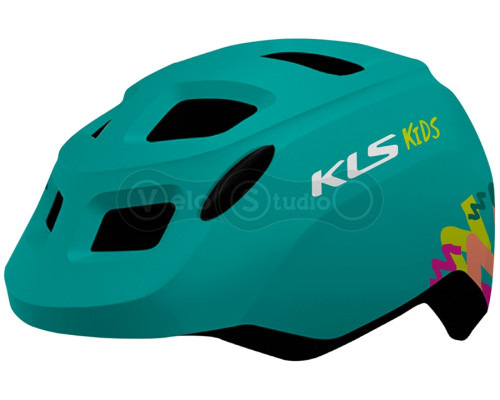 Детский велошлем KLS Zigzag 022 ментоловый XS (45-49cм)