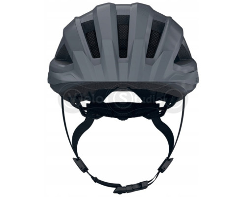 Вело шолом KLS Daze Lumio з мигалкою (USB Type-C), чорний M/L (55-58см)