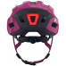 Вело шолом KLS Daze Lumio з мигалкою (USB Type-C), рожевий M/L (55-58см)
