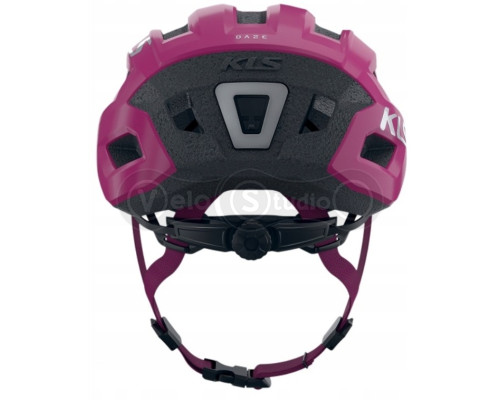 Вело шолом KLS Daze Lumio з мигалкою (USB Type-C), рожевий M/L (55-58см)